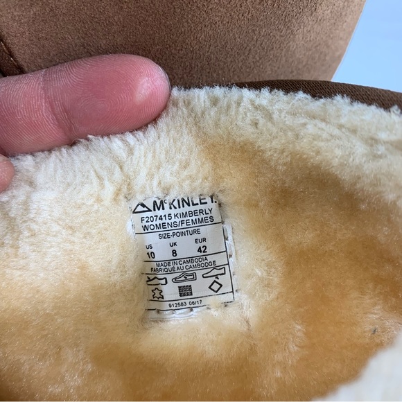 McKINLEY Women's Kimberly Winter Boots - Brown size10 - Picture 2 of 11